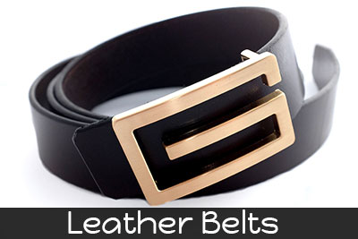 Quality leather belts